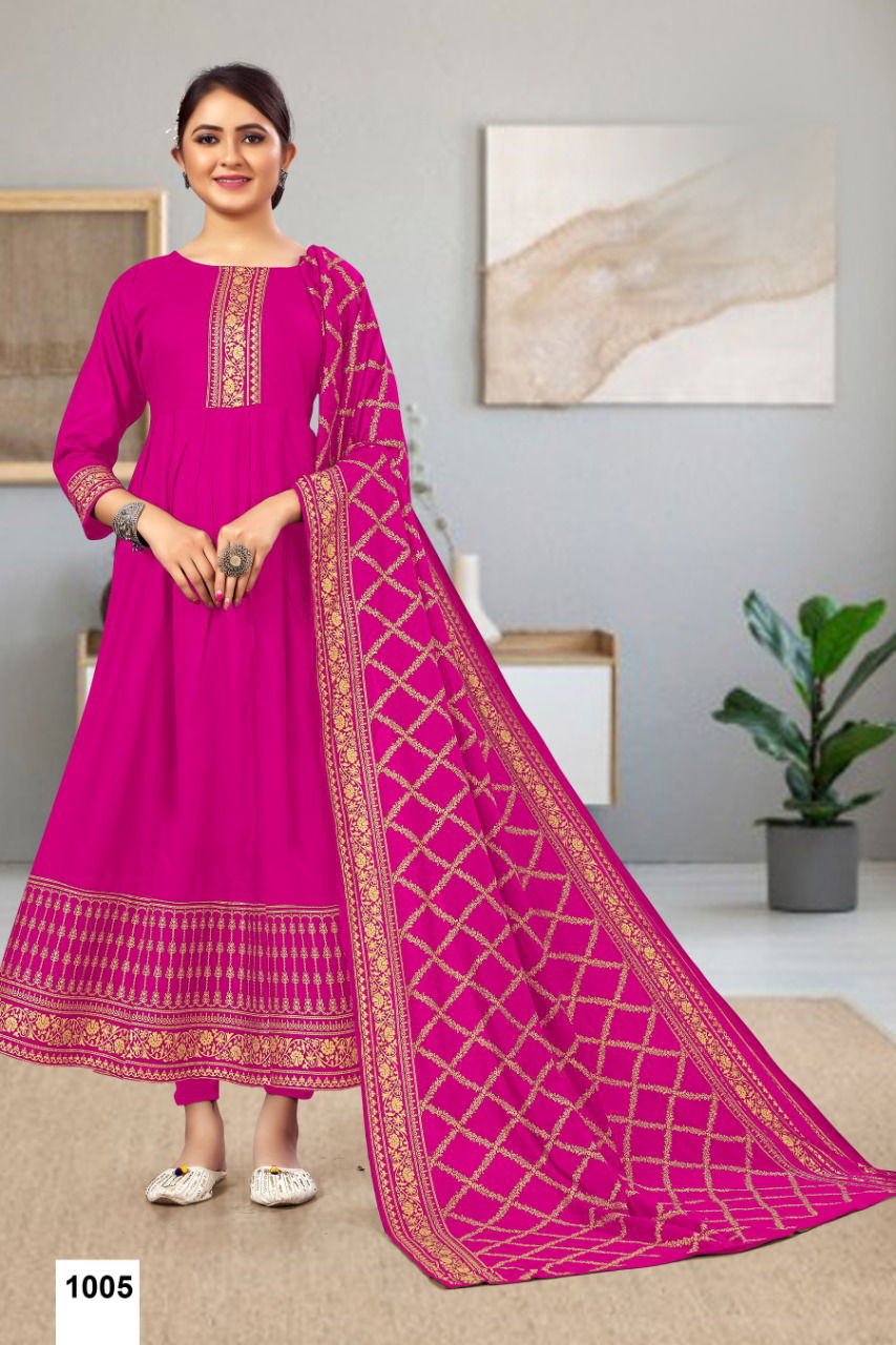 Jinesh Nx Maya Designer Wholesale Kurti With Dupatta Collection
